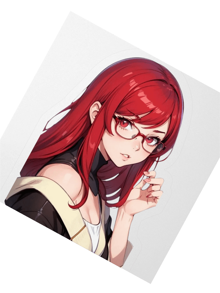 (RED WAIFU) K STICKERS product image (6)