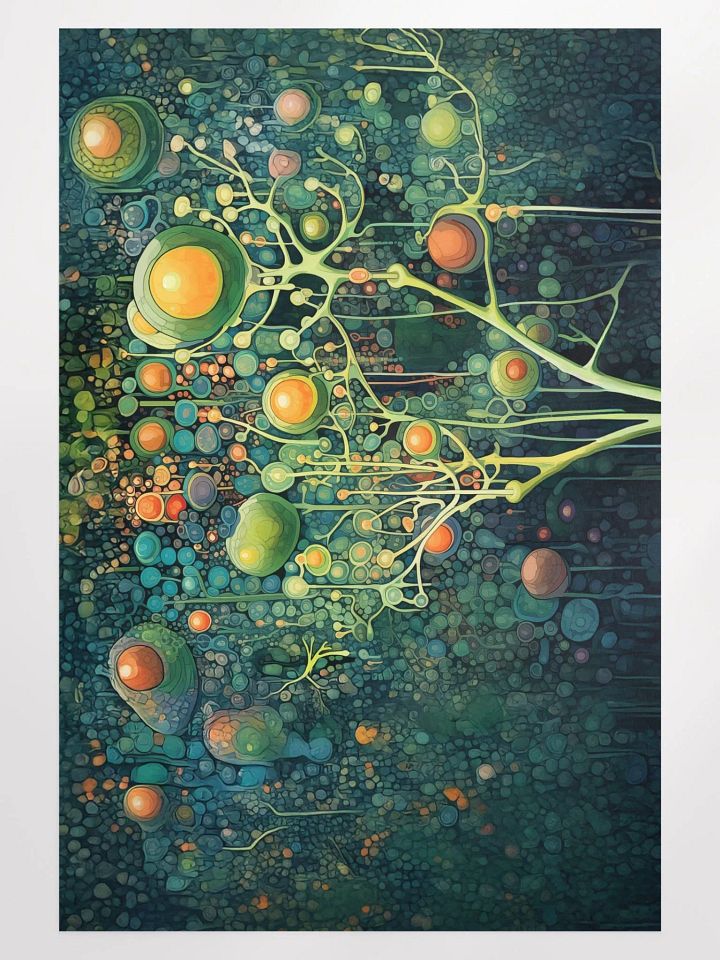 Bubble Forest Poster Print product image (1)