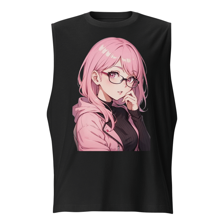 (PINK WAIFU) K Muscle Shirt product image (1)