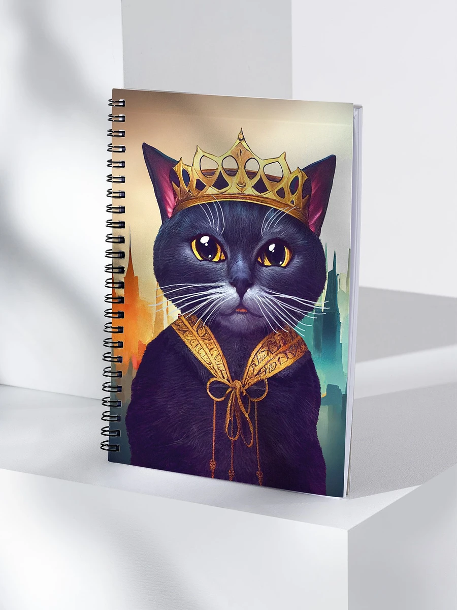 Hail The King - Cat Spiral Notebook product image (4)