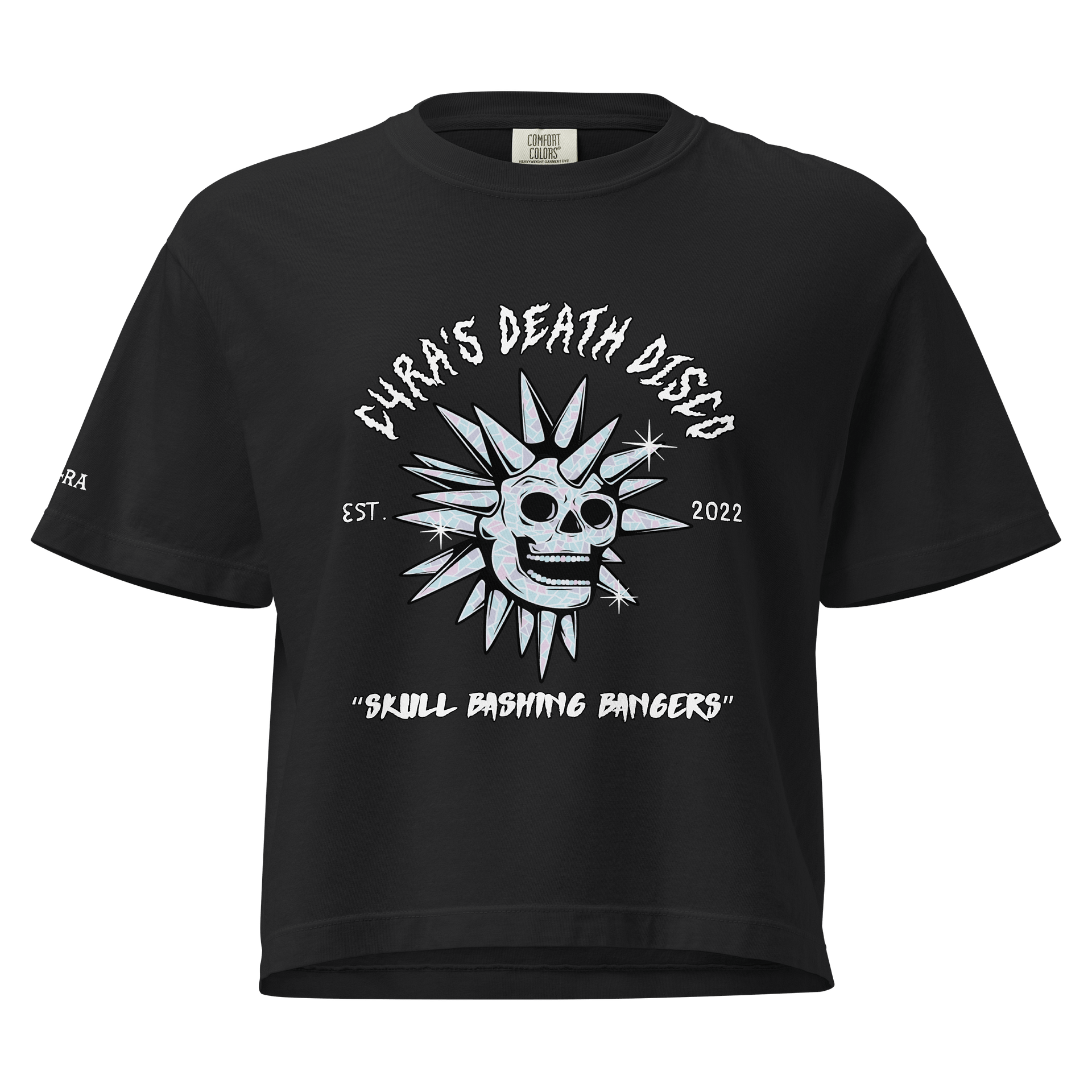 Death Disco Boxy Tee - Dark product image (1)