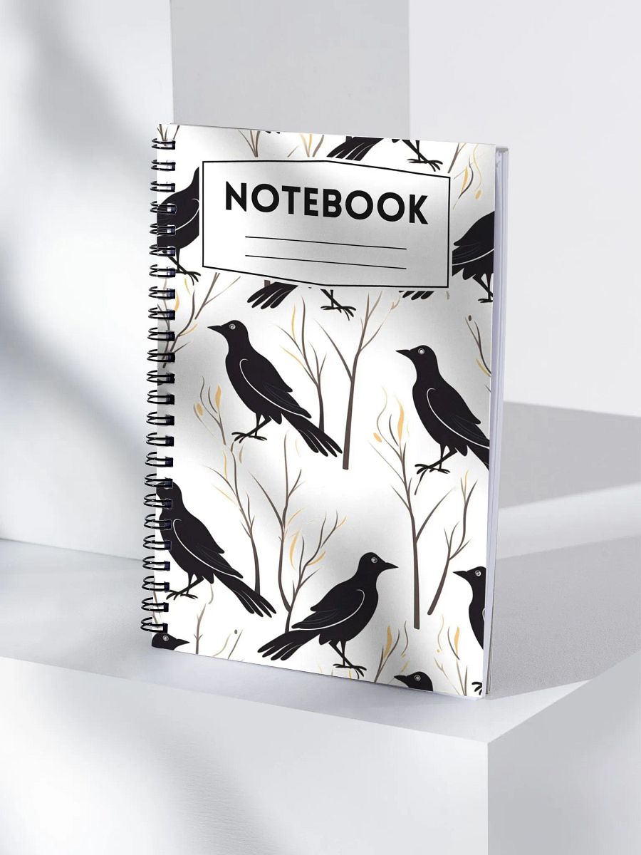 Charming Bird Pattern Notebook product image (4)
