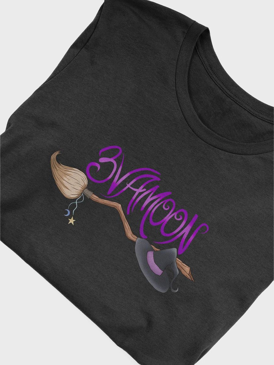 3vamoon Witch Broom tee shirt product image (4)