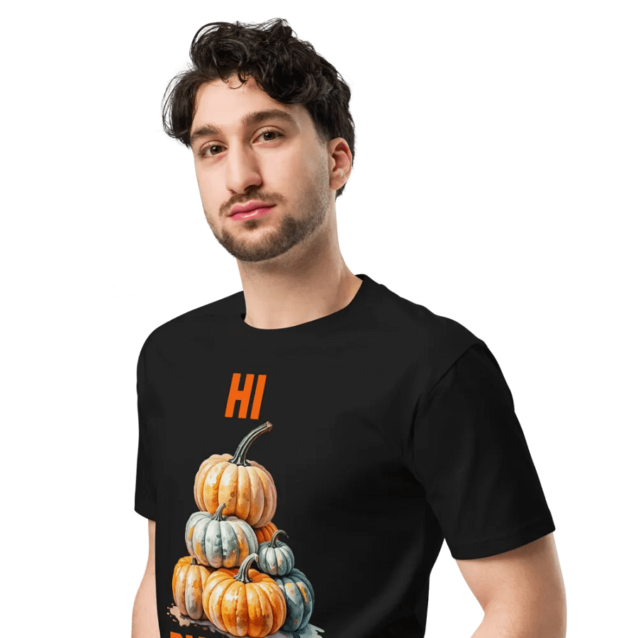 Hi Pumpkin Stack T-Shirt product image (4)