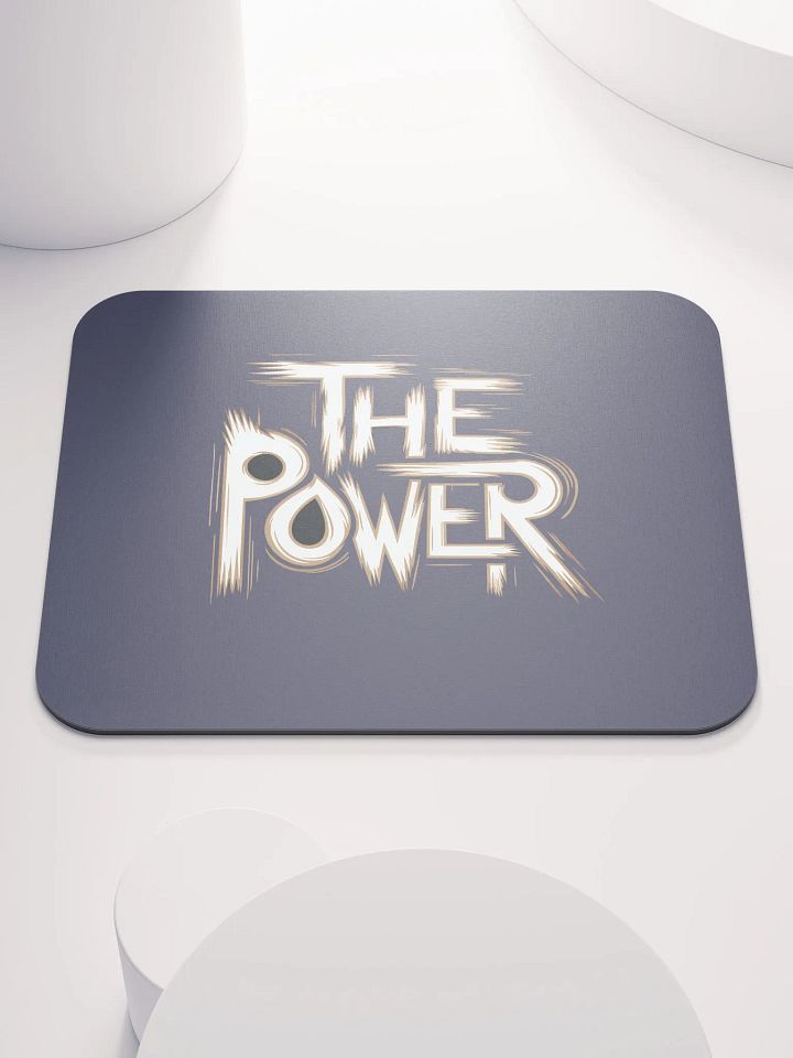 The Power Navy color Classic Mouse Pad product image (1)