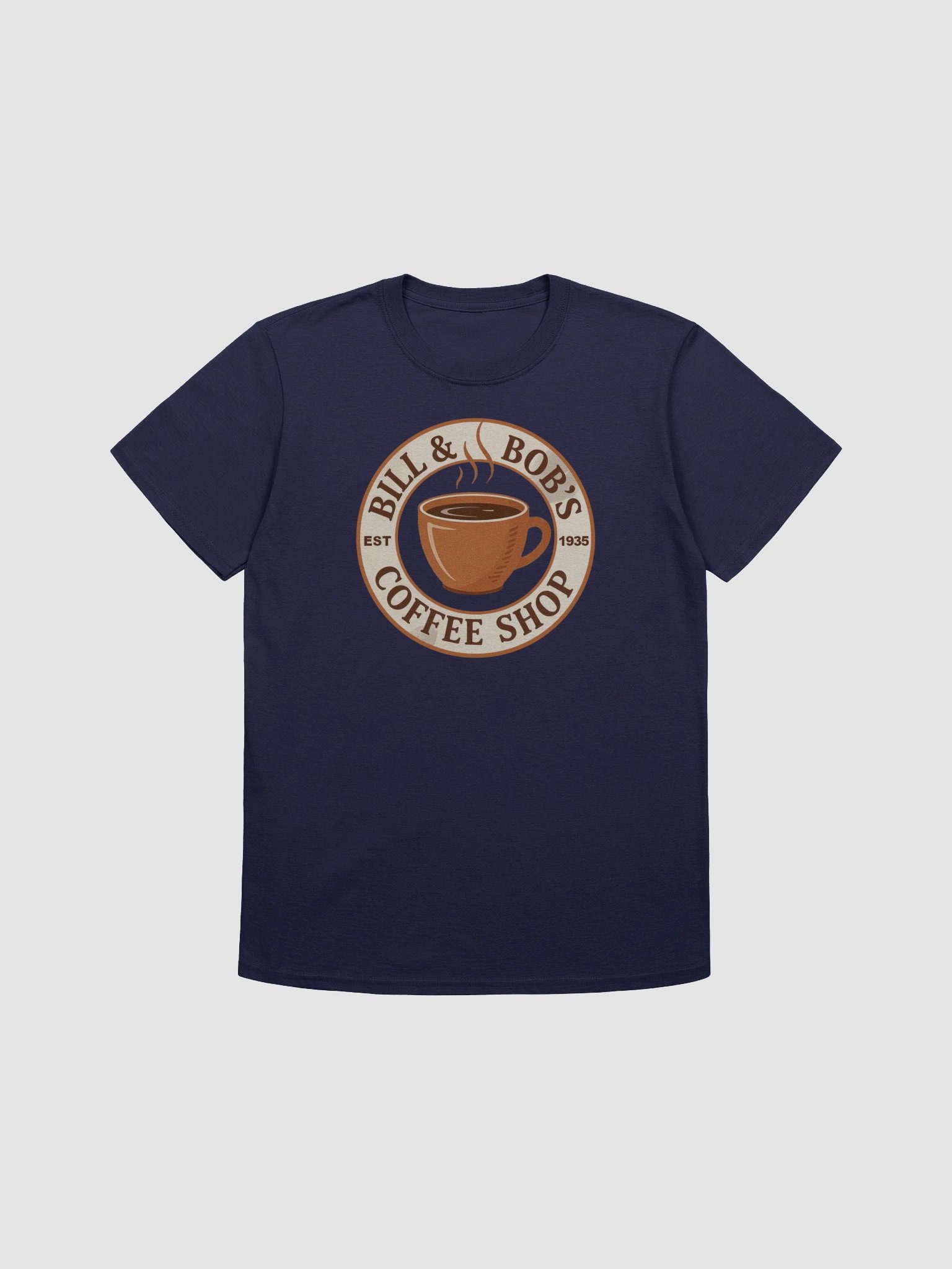 Bill and Bob's Coffee Shop | AA Recovery Gift T-Shirt product image (6)