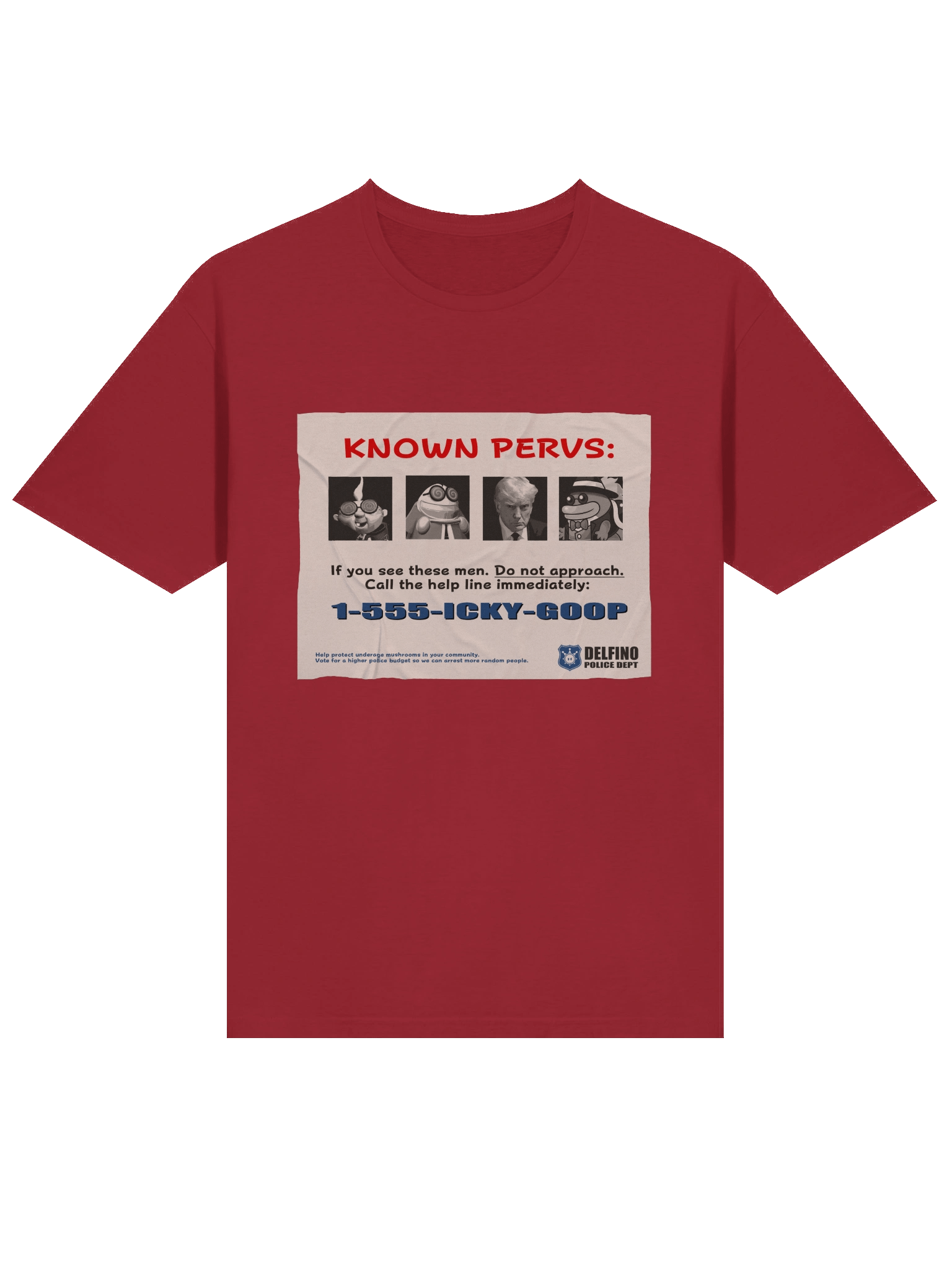 "Known Pervs" Poster Shirt (Trump) product image (3)