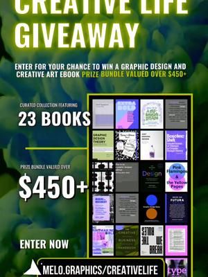 ✅ ENTER NOW 👉 melo.graphics/creativelife #MadeByMELO #CreativeLife #Giveaway | 3/1-3/31 ~$450 #Prize Bundle 📚 Enter for your chance to win a $450+ value #ebook bundle featuring 23 books for #creatives and #artists.  #contest Ends 3/31/24. No purchase necessary. Must be 18yo+. Void were prohibited. Sponsored solely by MELOGRAPHICS; not endorsed by or affiliated with DeviantArt, YouTube, Social Platforms, or Authors/Publishers. Names, images, and/or trademarks belong to the respective copyright holder. See Official Contest Rules for details: melo.graphics/creativelife #procreatartdrawchanell #contentcreationtools #contest #prize #raffle #freebie #art #creative ID: JVWEEQ7JTXENLPXY Glitterbomb - Ghost Beatz