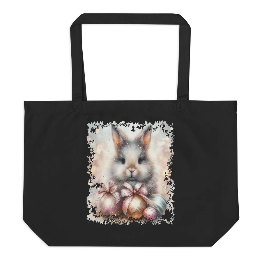 Whimsical Easter Bunny Organic Tote product image (1)