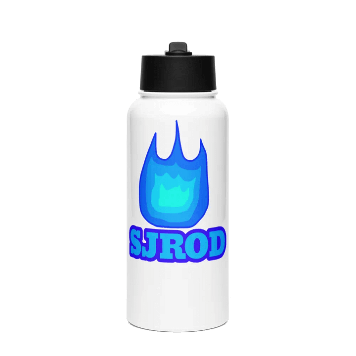 Blue Firey SJROD Stainless Steel Water Bottle product image (1)