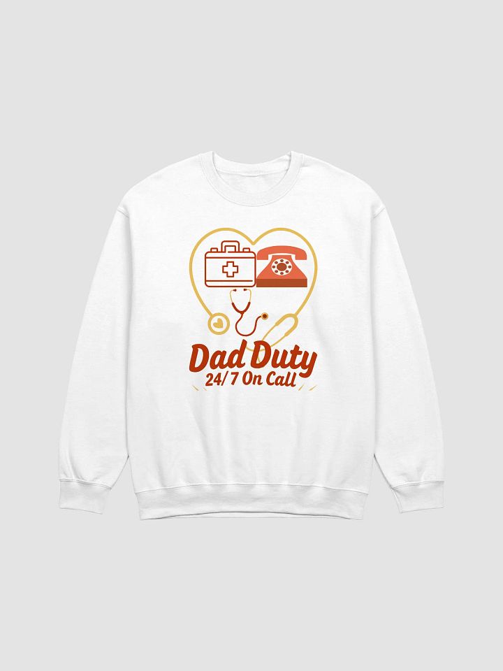Dad Duty 24/7 On Call Crewneck Sweatshirt product image (9)