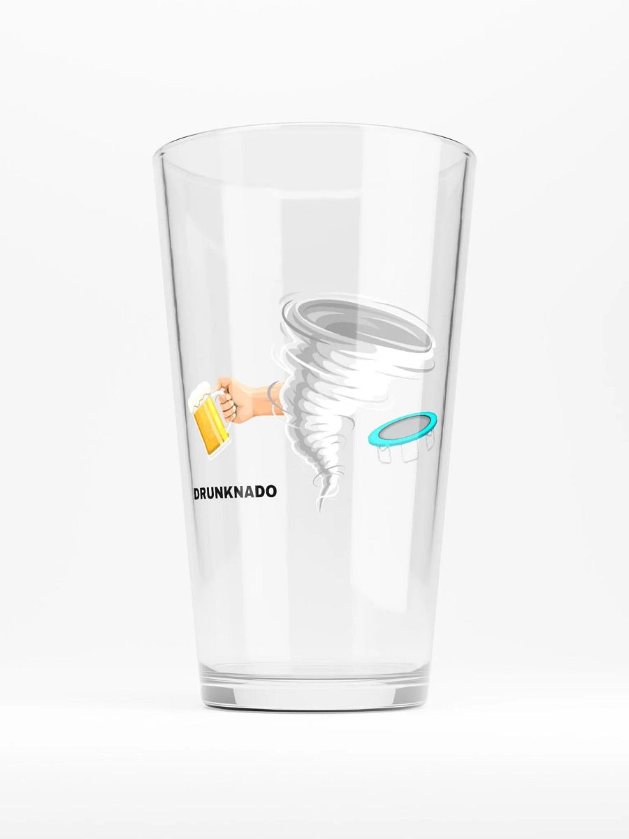 Drunk Tornado Pint Glass (16oz) product image (1)