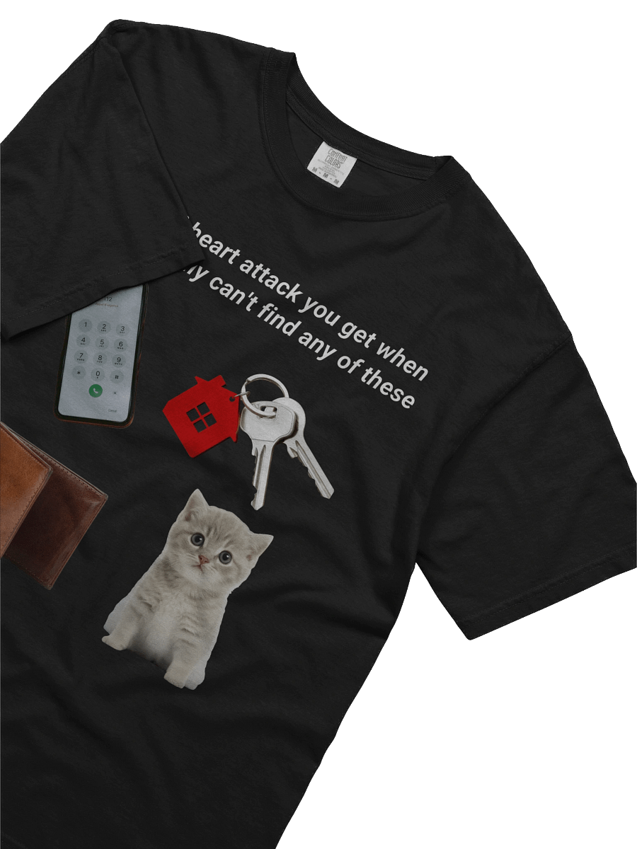 Mini heart attack you get when accidentally can't any of these-Tee product image (16)
