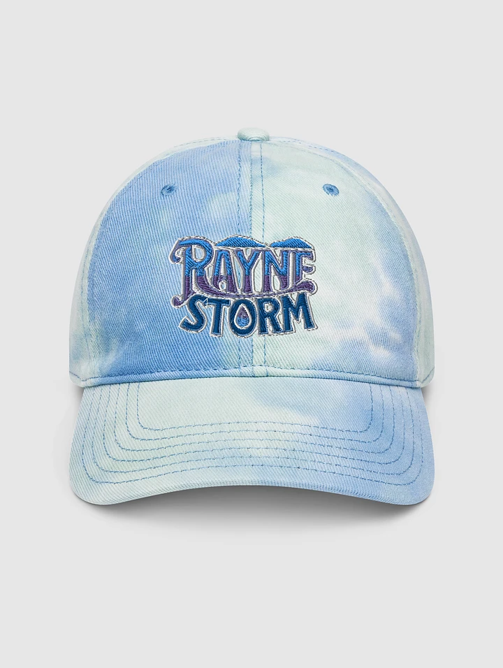 [Rayne Storm] Blue Script Tie Dye Cap product image (1)