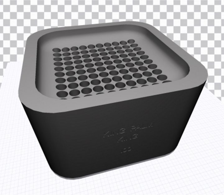 100 Slot King Palm Loader - Mini, Slim, King - 3D Printable Files / STL Format product image (1)