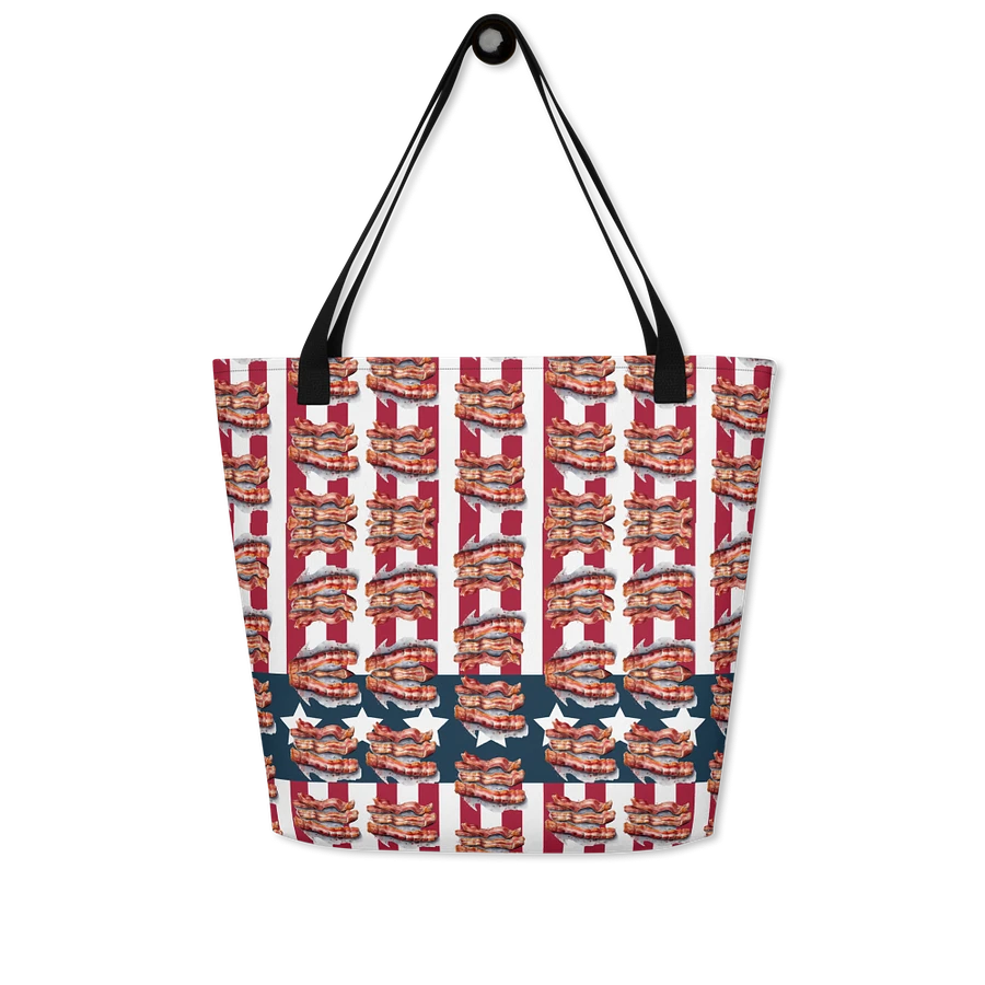 Bacon and America Print Tote Bag product image (4)