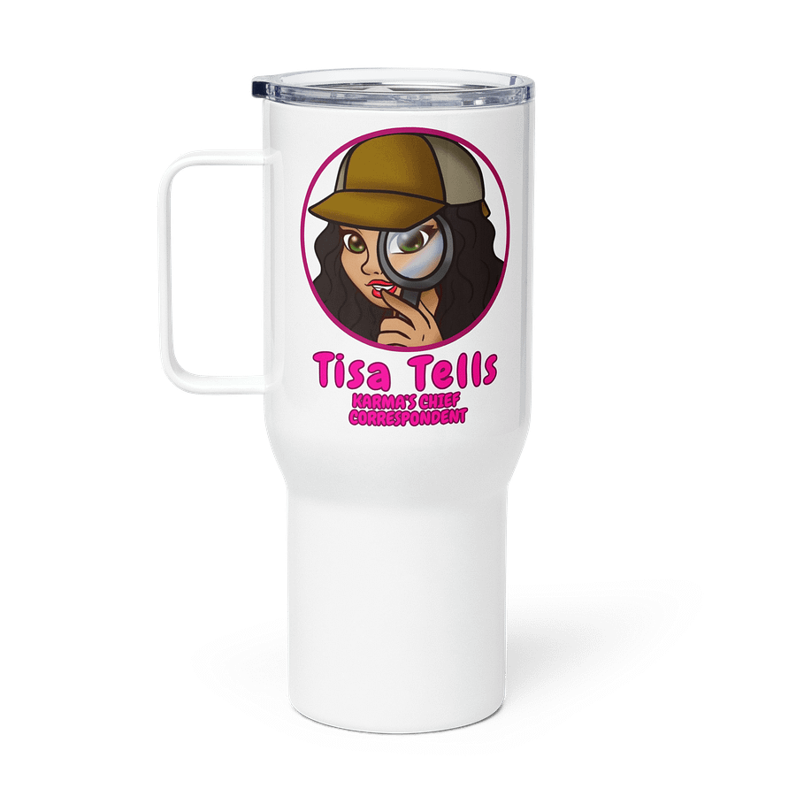 Pink Tisa Tells travel mug Cup product image (1)