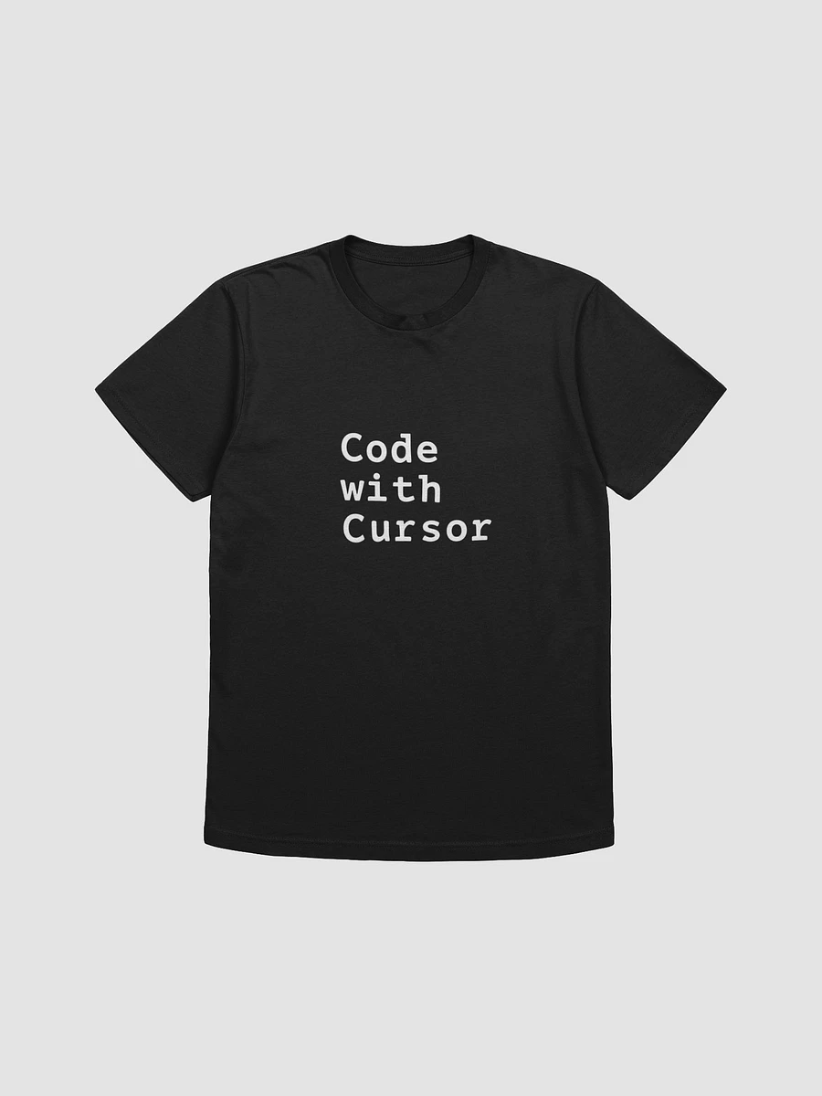 Code with Cursor T-Shirt - 100% cotton product image (1)