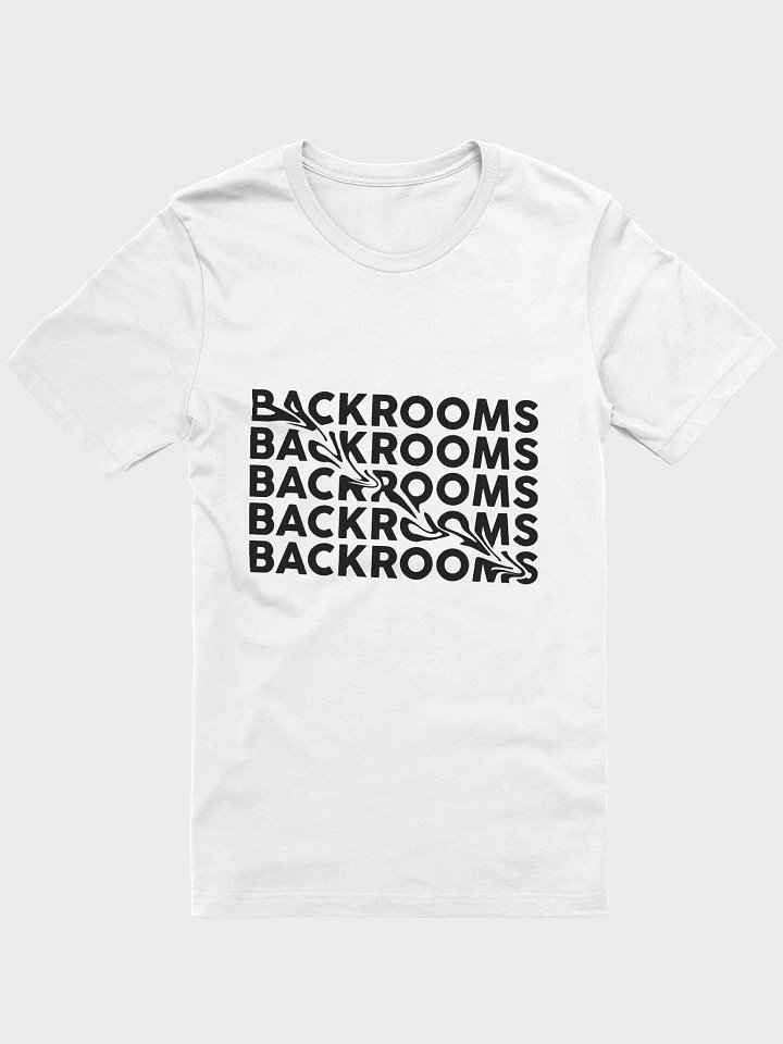 Backrooms White Tee product image (1)