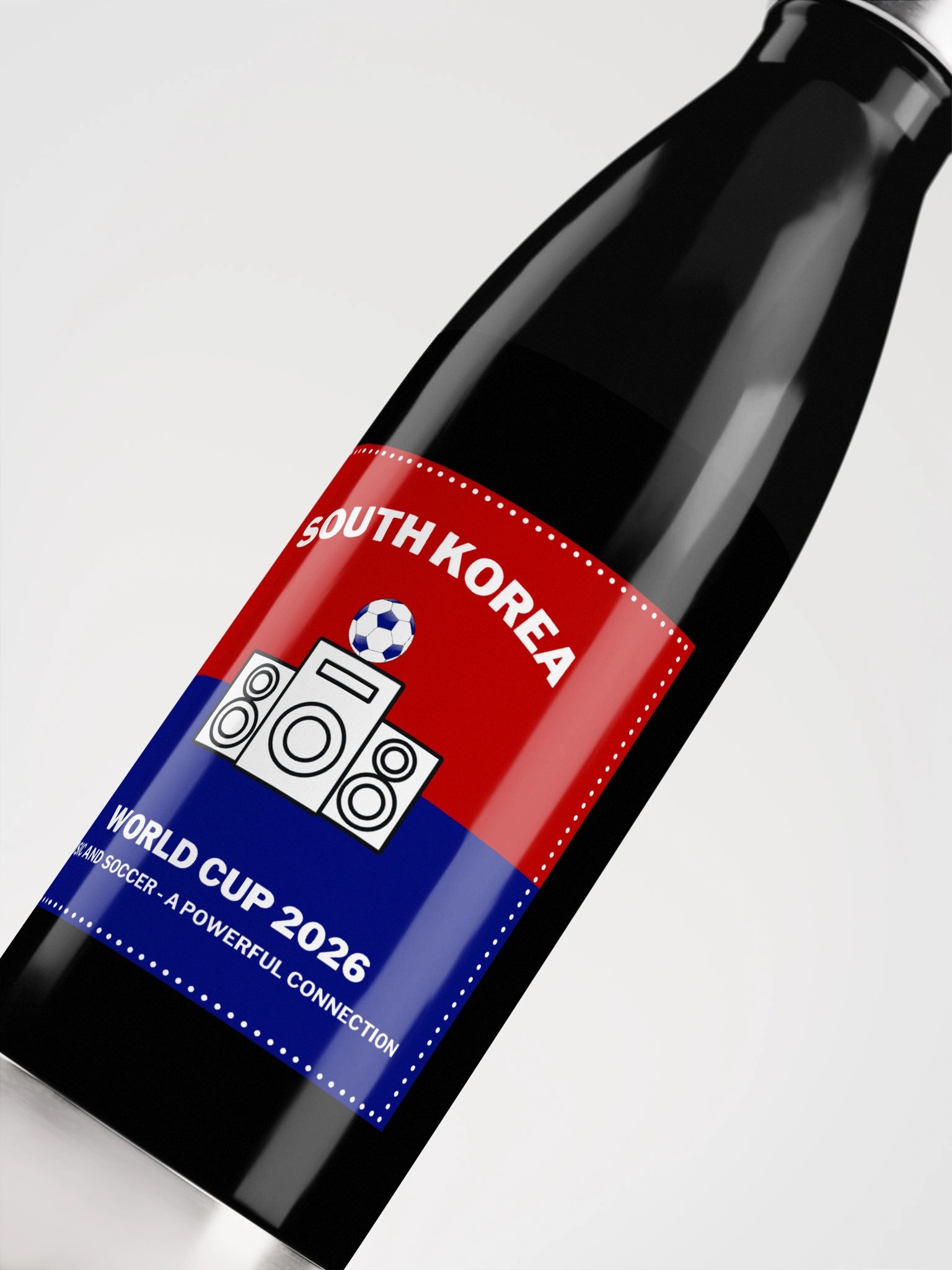 SOUTH KOREA WORLD CUP 2026 Stainless Steel Water Bottle product image (5)