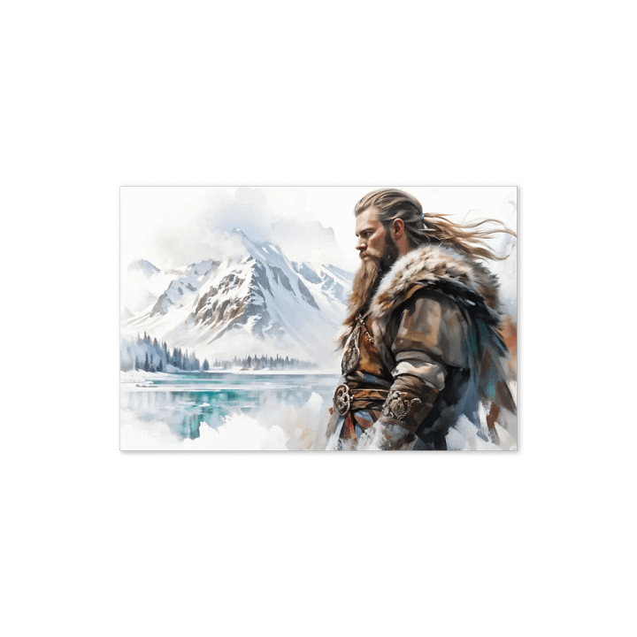 Greeting Card - Norseman & Mountain View product image (1)