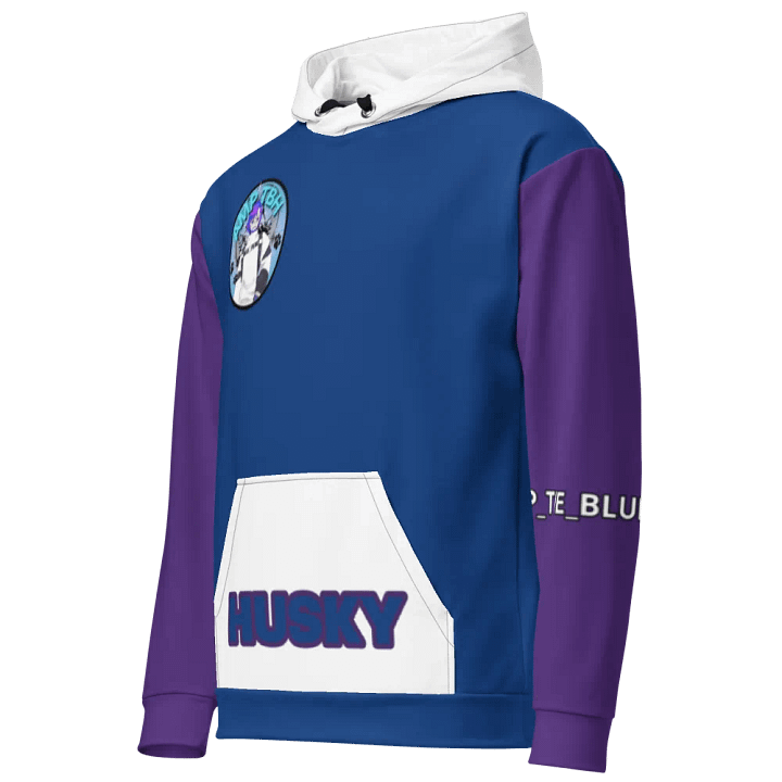 AMP_THE_BLUE_HUSKY- Unisex Hoodie product image (2)
