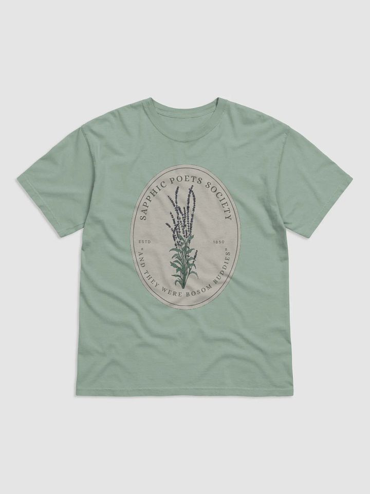 Sapphic Poets Lavender Emblem Tee product image (2)