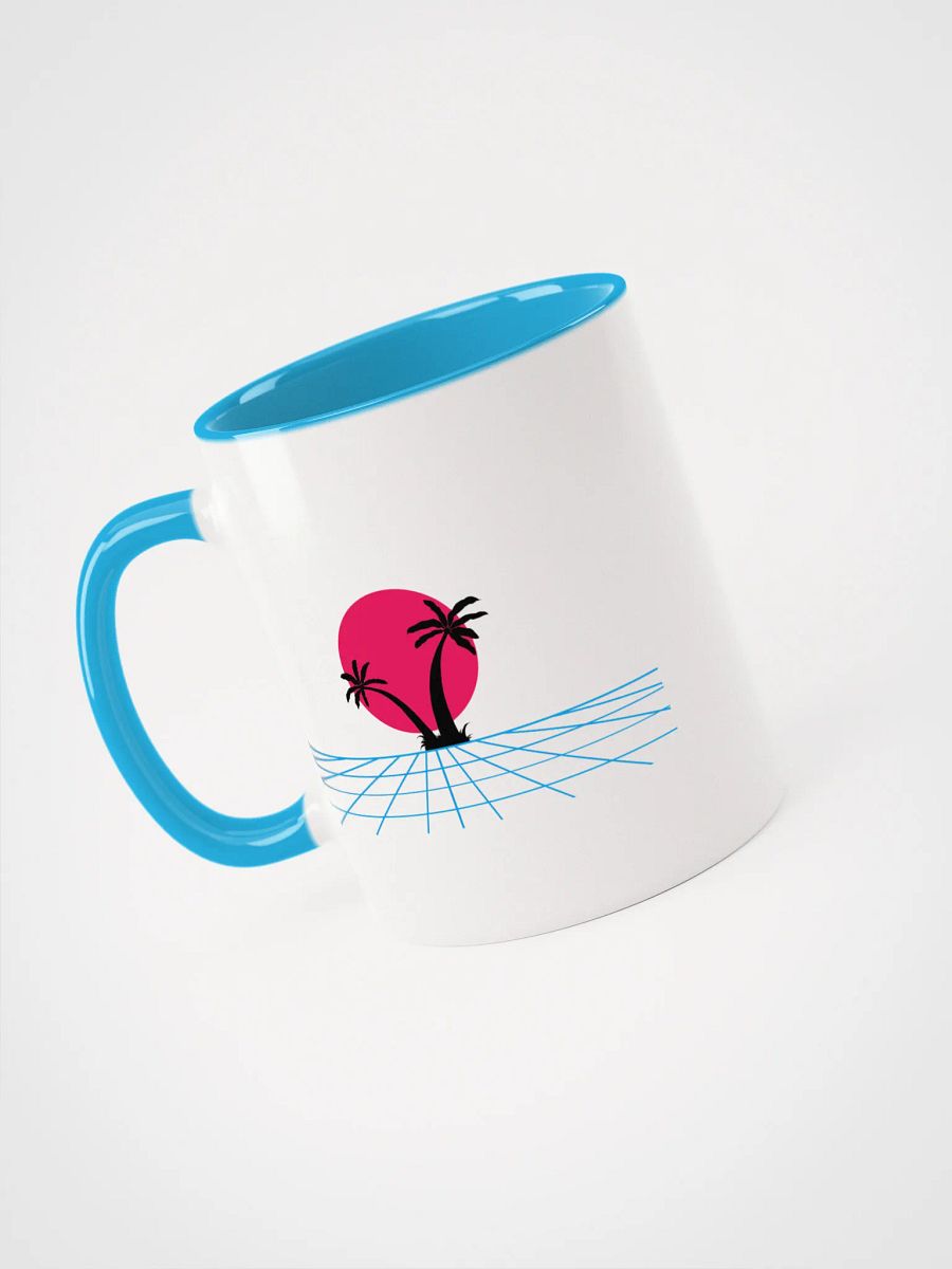 Retro Sun Palm Ceramic Mug product image (6)
