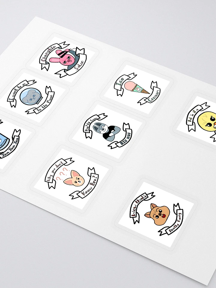 Banner Quote Sticker Sheet product image (2)