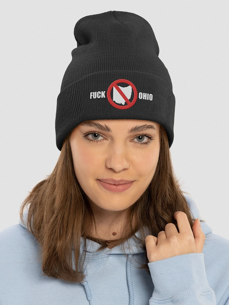 Fuck ohio Embroidered Beanie product image (3)