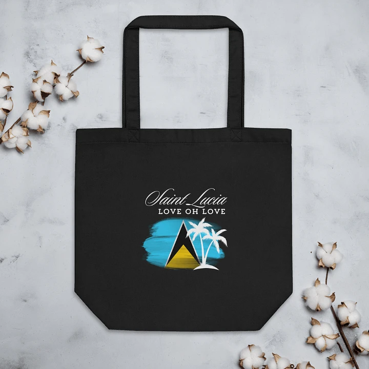 Saint Lucia LOVE OH LOVE Tote Bag product image (1)