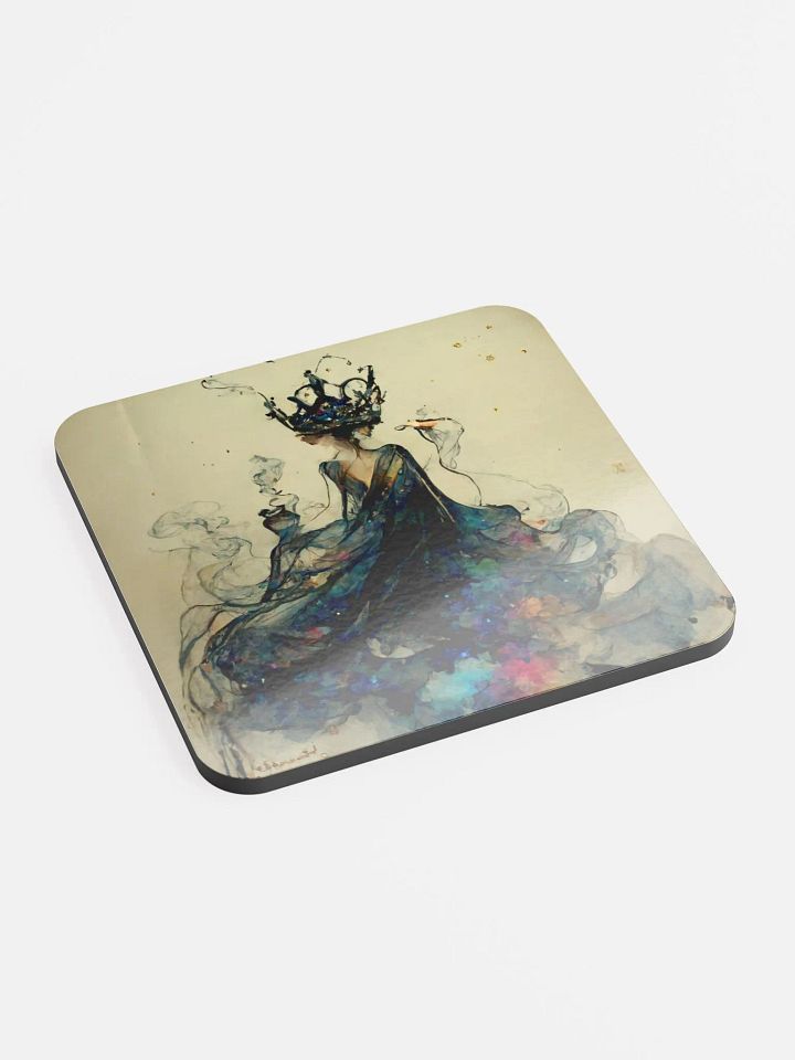 Ethereal Crown Cork Coaster product image (2)