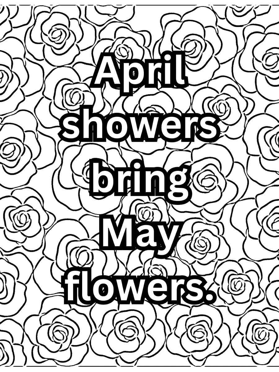 Spring into Spring Coloring Book for Adults product image (8)