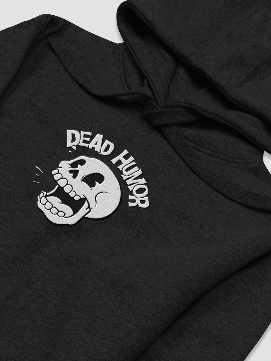 Laughing Skull Embroidered Pullover Hoodie product image (3)
