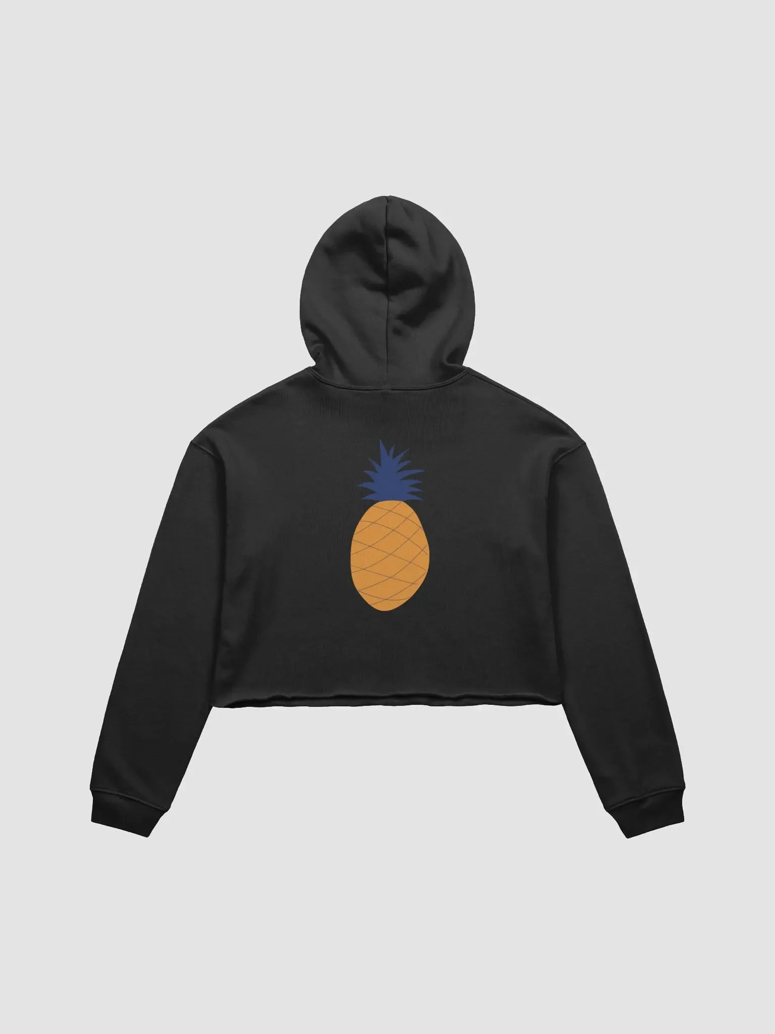 Hardaway Crop Top Hoodie - Pineapple Back product image (2)