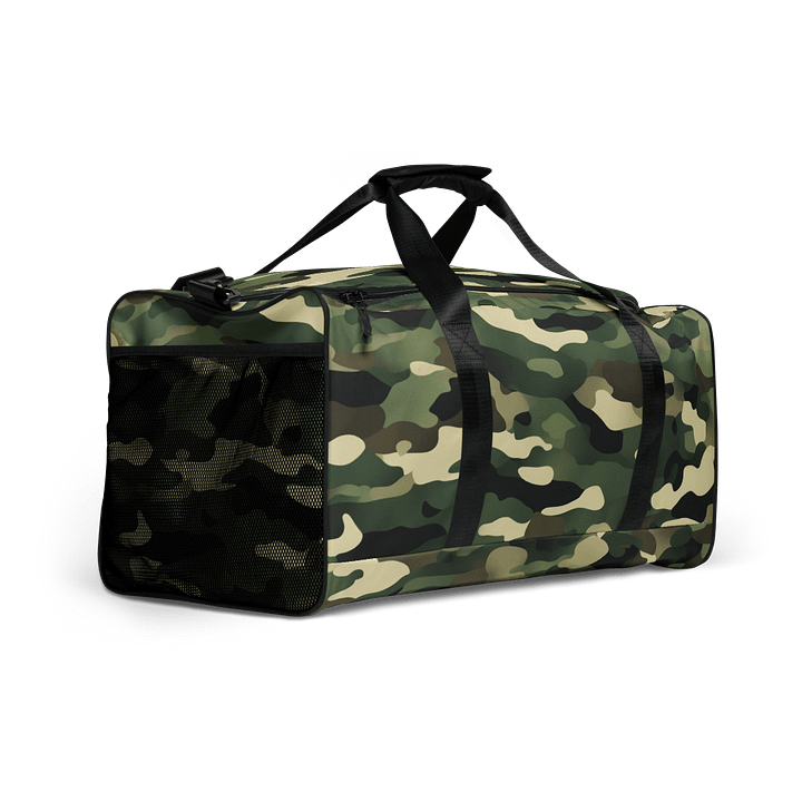 NR-Nurain- Monogram All-Over Print Duffle Bag product image (2)