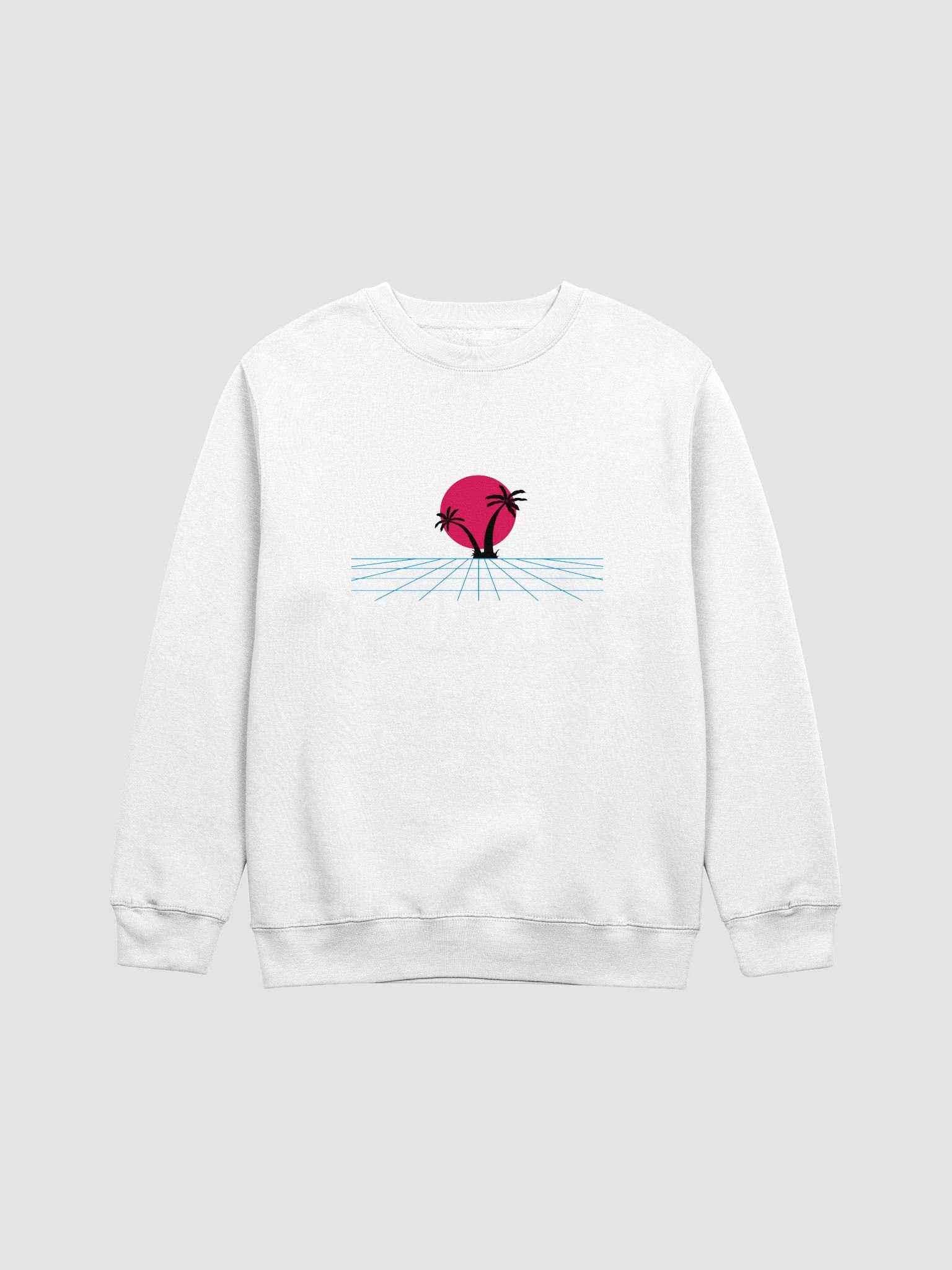 Sunset Retro Palm Crewneck product image (1)