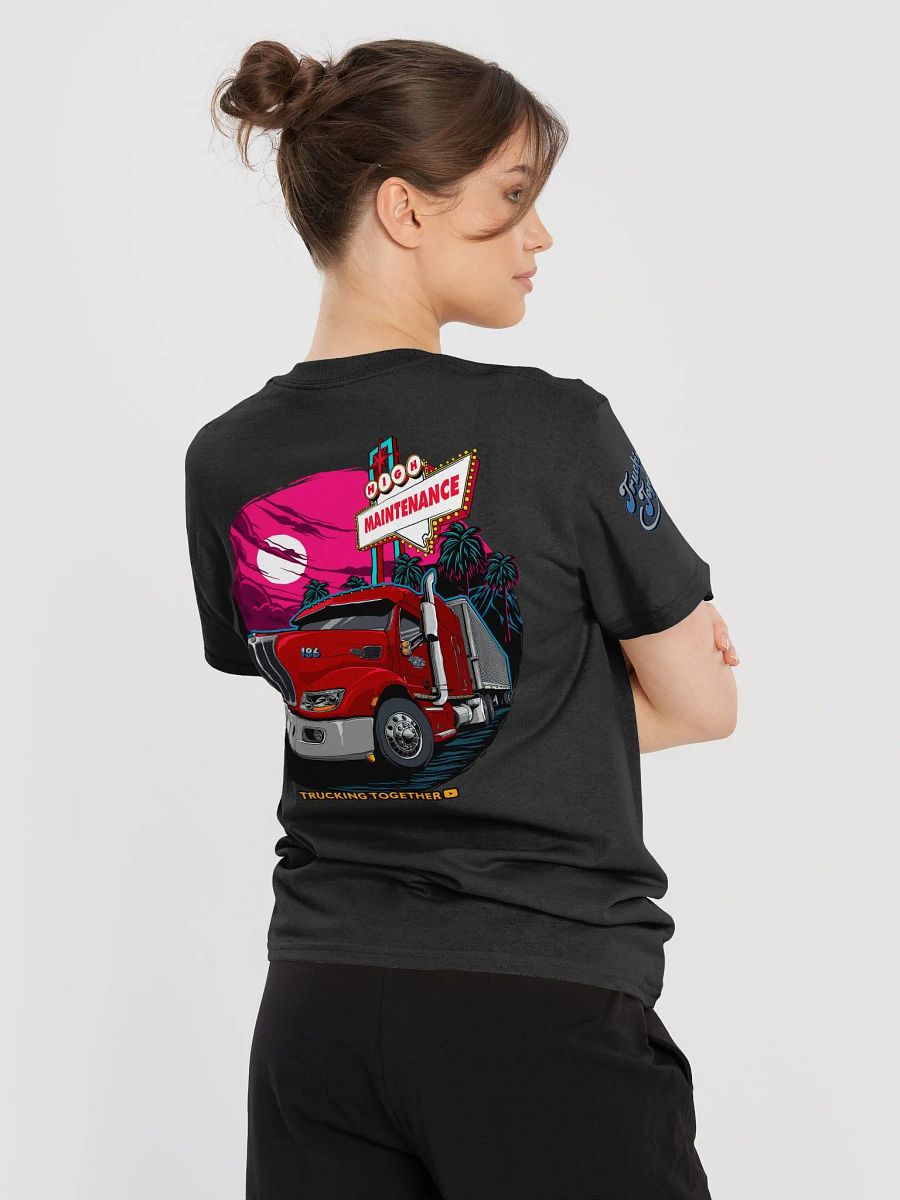 HIGH MAINTENANCE "LITTLE LARGE CAR" GILDAN HEAVYWEIGHT TSHIRT product image (4)