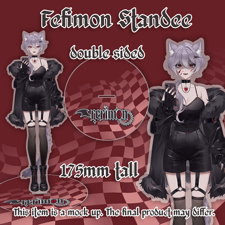 Fefimon Birthday Acrylic Standee [PREORDER] product image (1)