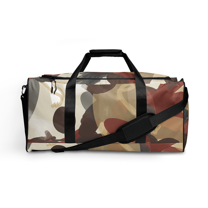 Vibrant Chaos All-Over Print Duffle Bag product image (1)