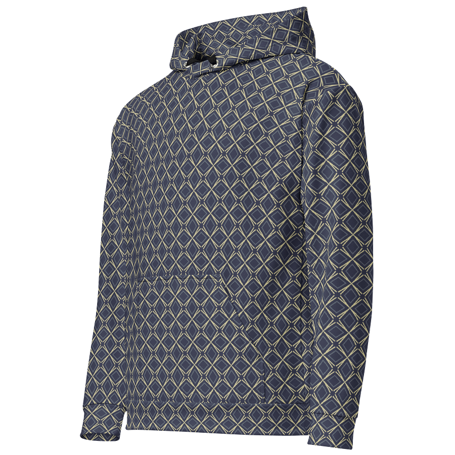 Geometric Illusion Allover Print Hoodie for Men and Women product image (2)