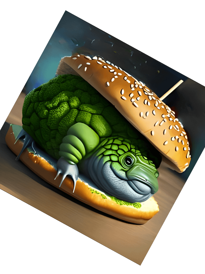Water Bear Veggie-Style Burger Sticker product image (4)