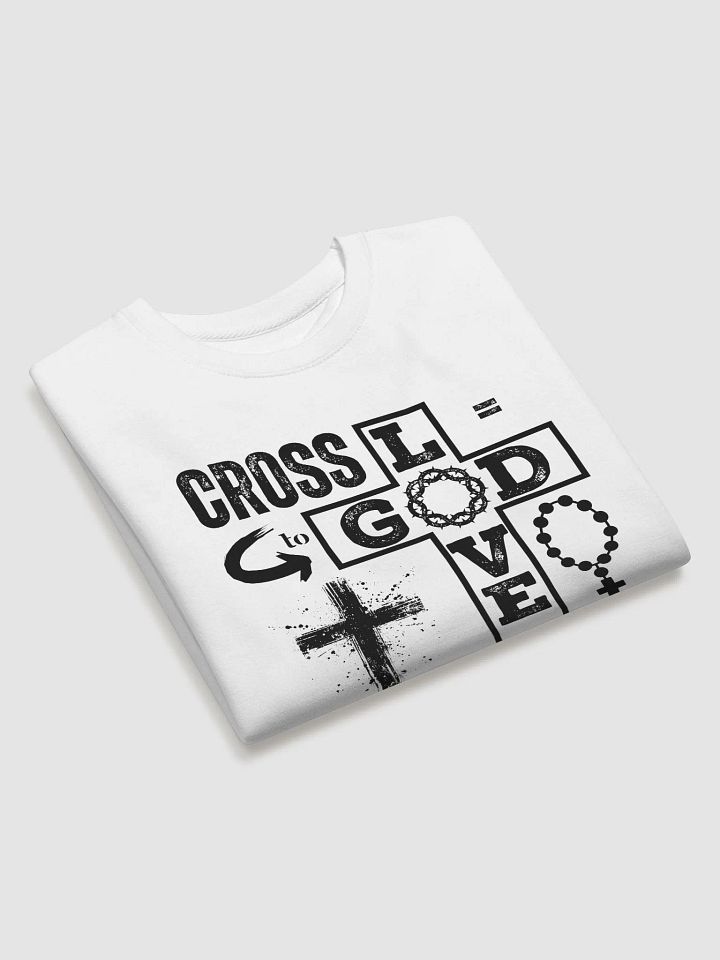 Cross Equal To God Love, Christian Faith, Heritage Sweater product image (2)