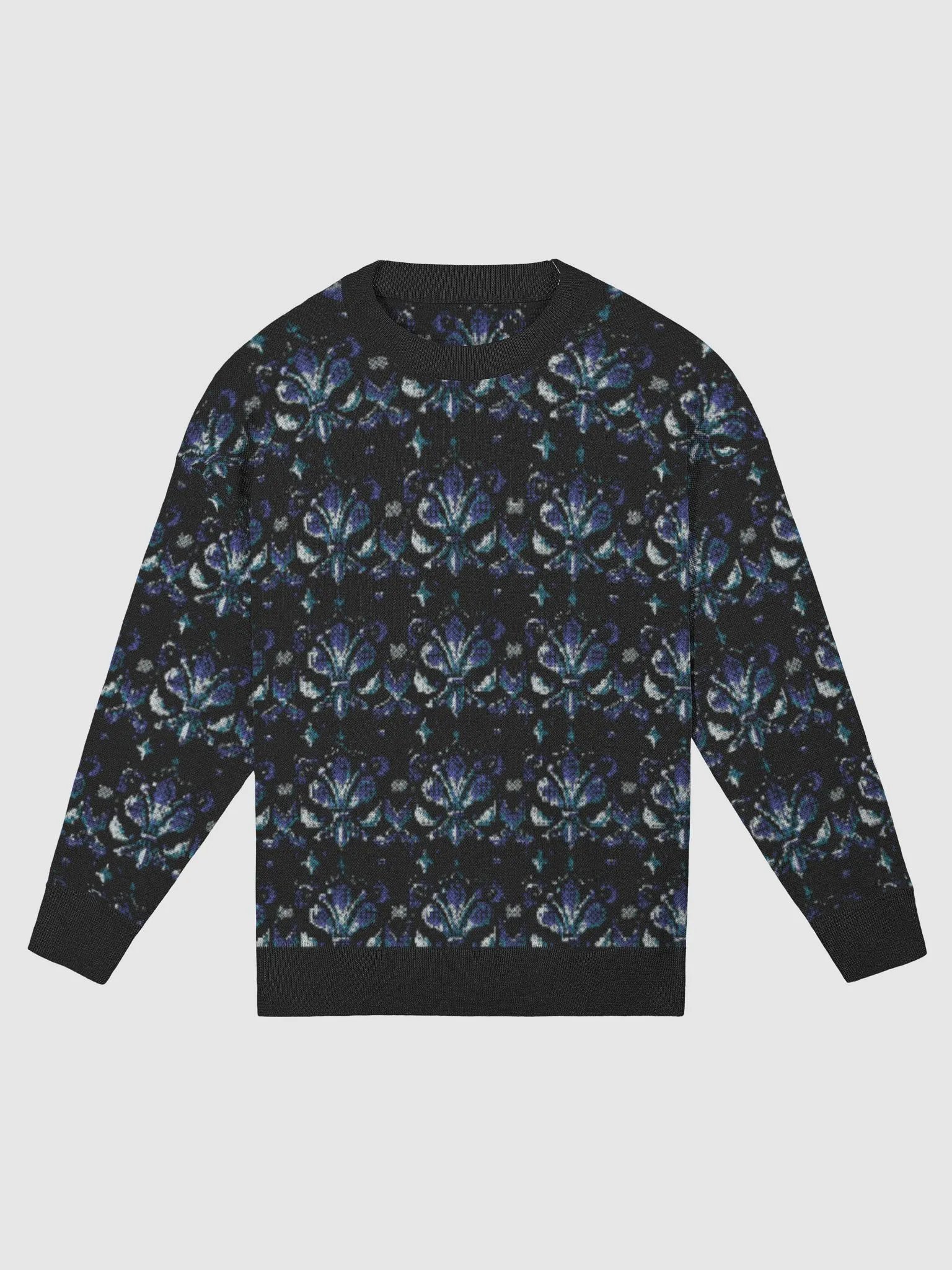 Mardi Gras Pattern Fleur De Lis Sweater product image (2)