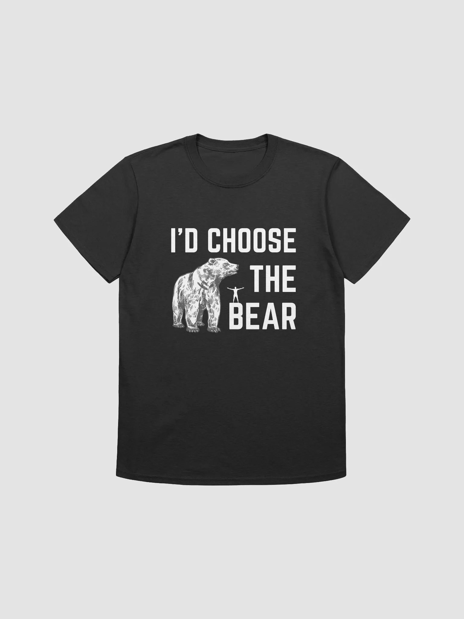 I'd Choose The Bear - Unisex Tee product image (4)