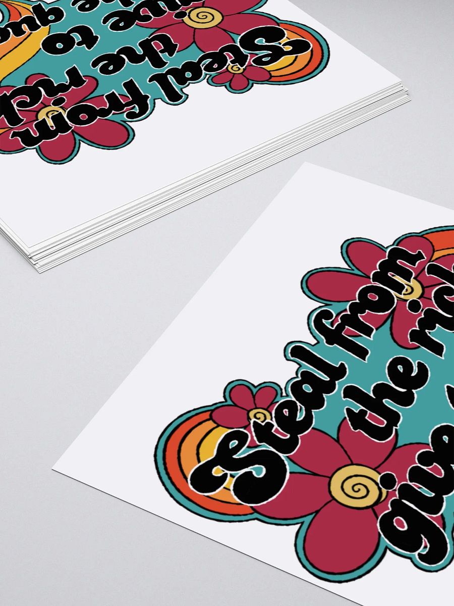 Steal From the Rich/Give to the Queer Sticker product image (4)
