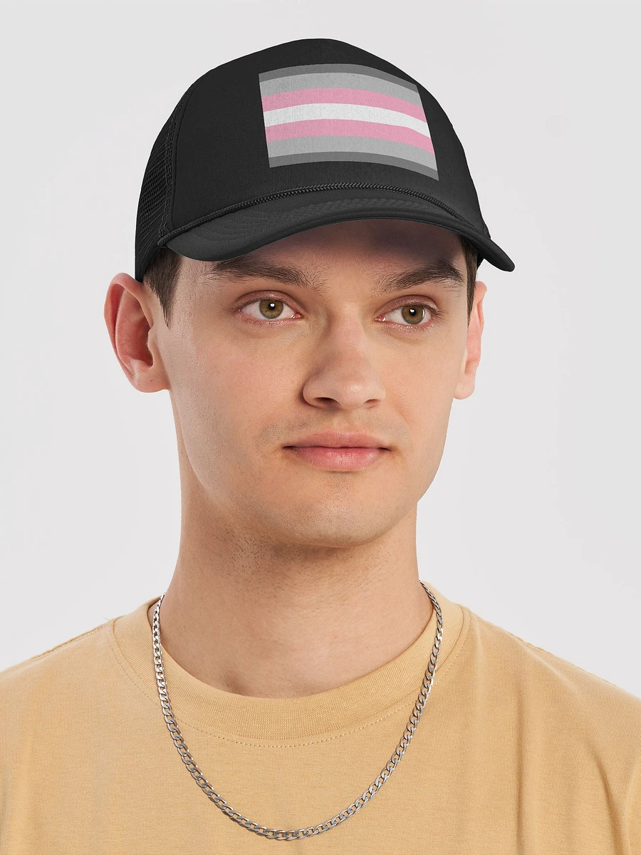 Demigirl Pride Flag - Foam Trucker Hat product image (5)