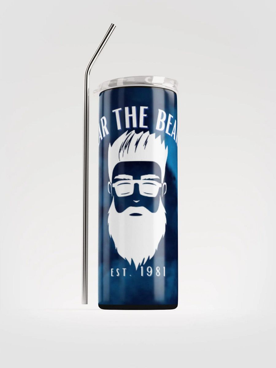 Fear the Beard Tumbler w/Straw product image (1)