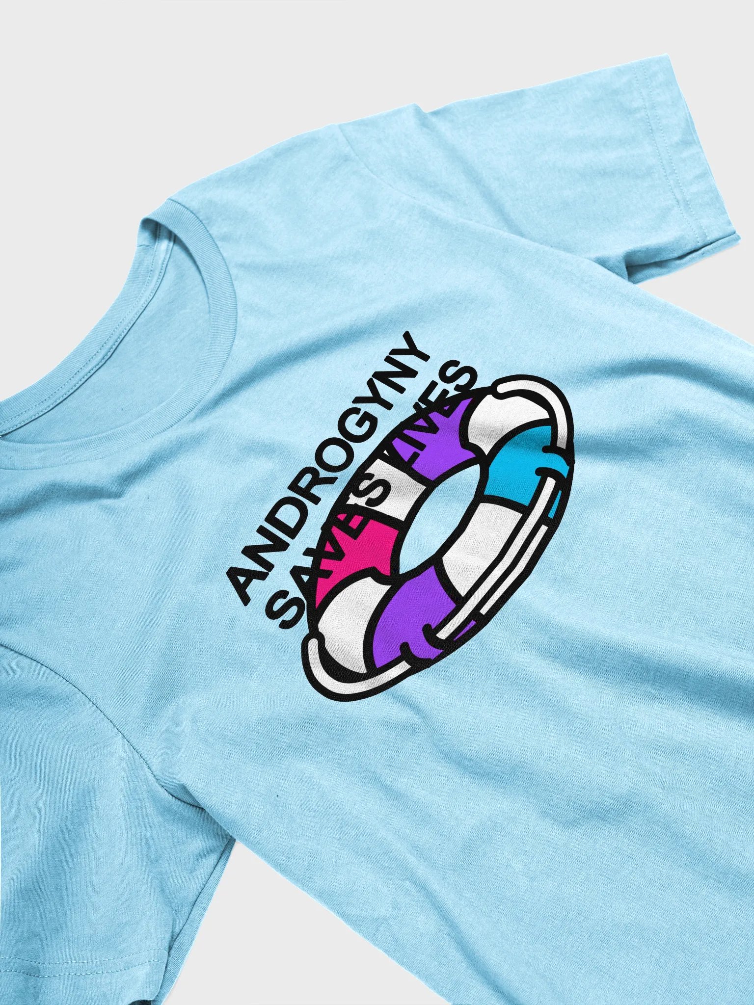 androgyny saves lives t-shirt product image (3)