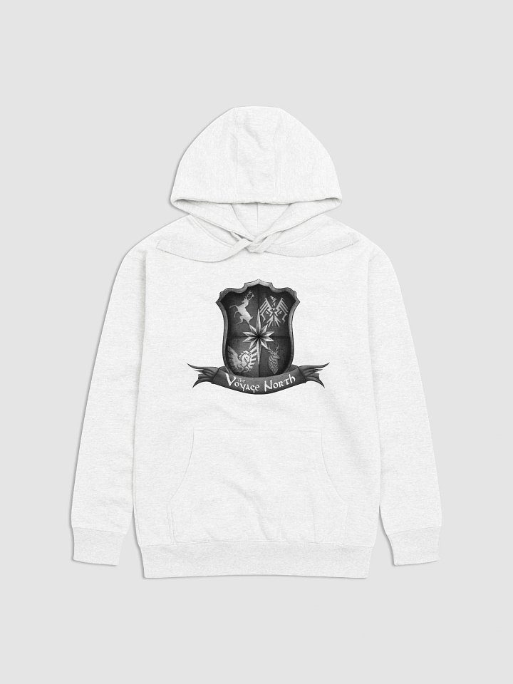 Hoodie (White) / Shield Greyscale Logo 2025 Exclusive product image (1)